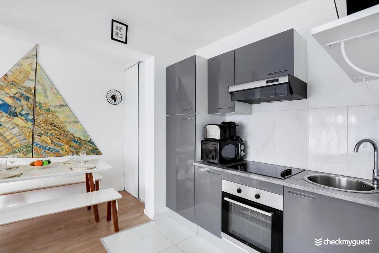 Apartament Cmg Sacre Coeur Eugene Carriere Paryż Zewnętrze zdjęcie